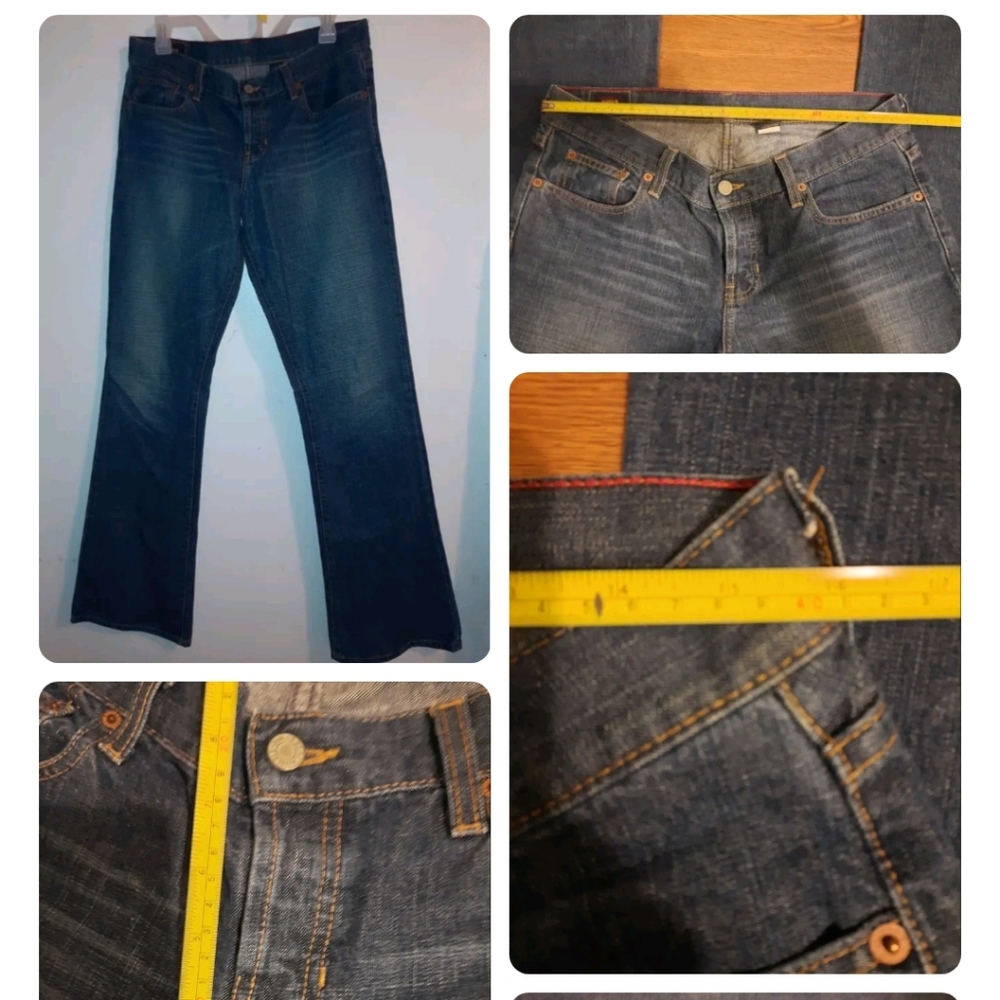 Vintage abercrombie & fitch all cotton flare jeans